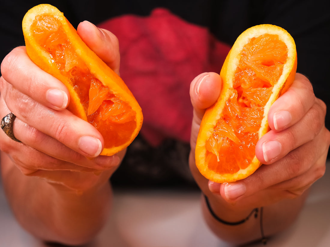 Slow-Roasted Orange Chicken Thighs with White Wine