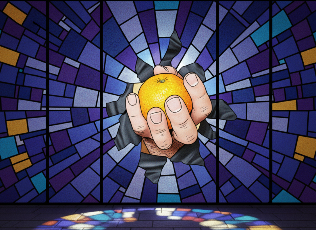 Charred Orange + Honey Ricotta Toast with Black Pepper